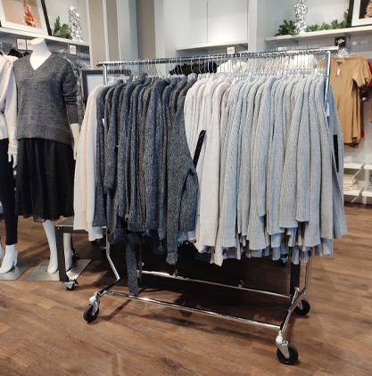 Discount Shelving & Displays - Clothing Store