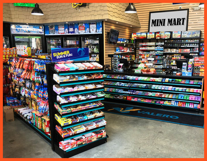 Discount Shelving & Displays - Convenience Stores