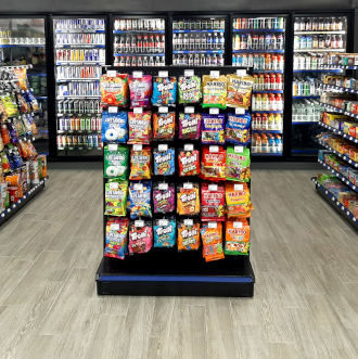 Discount Shelving & Displays - Convenience Stores