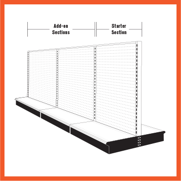 Discount Shelving & Displays - Gondola Shelving