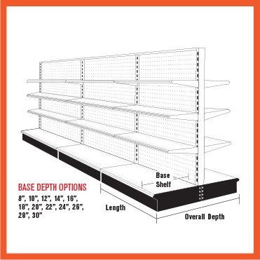 Discount Shelving & Displays - Gondola Shelving