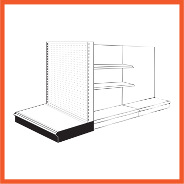 Discount Shelving & Displays - Gondola Shelving