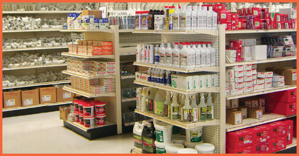 Discount Shelving & Displays - Gondola Shelving