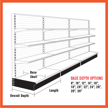 Discount Shelving & Displays - Gondola Shelving