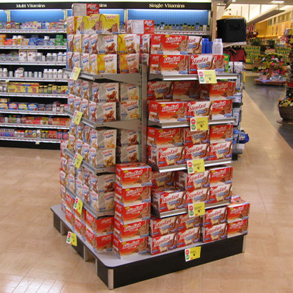 Discount Shelving & Displays - Grocery Store