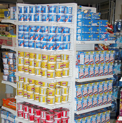 Discount Shelving & Displays - Grocery Store