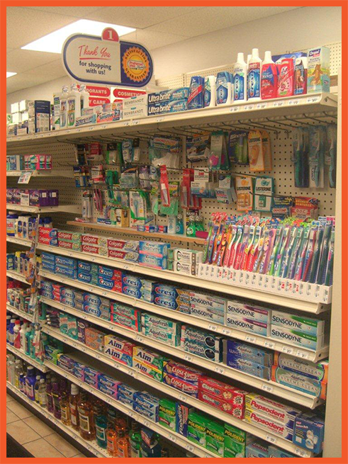 Discount Shelving & Displays - Pharmacy Shelving