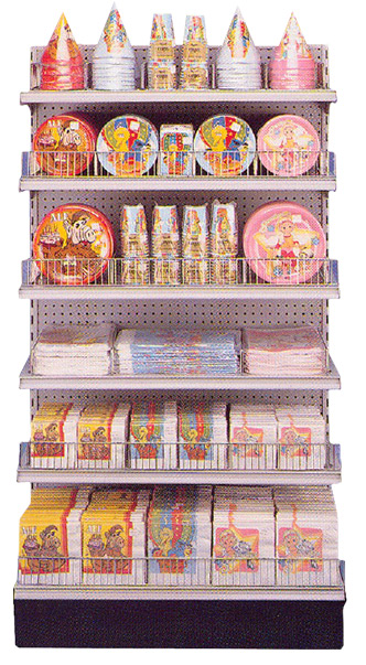 Discount Shelving & Displays - Party Store