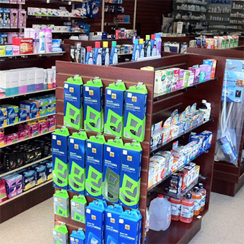 Discount Shelving & Displays - Pharmacy