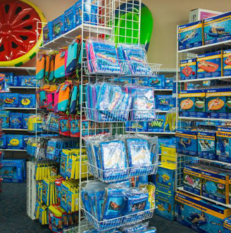 Discount Shelving & Displays - Pool Supply Store