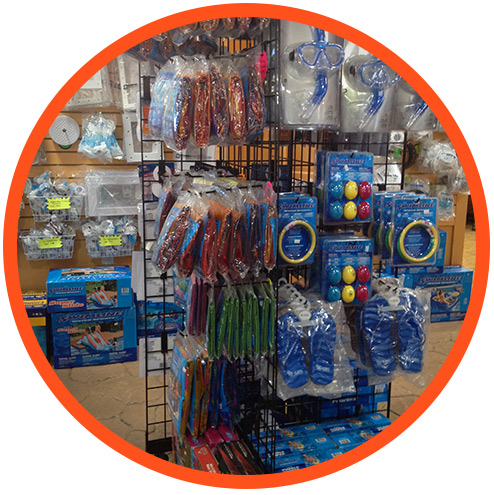 Discount Shelving & Displays - Pool Supply Store