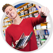 Discount Shelving & Displays - Video Game Store